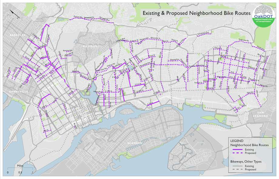 See The Map Of Oakland S 74 Miles Of Closed Streets Sfgate
