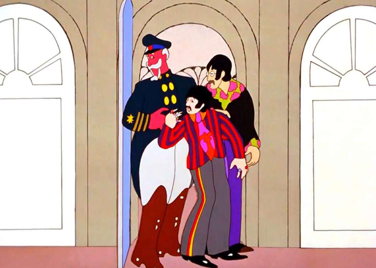 #100. Yellow Submarine - Highest rank on Billboard 200: #2 - Date of soundtrack peak: March 1, 1969 The Beatles were initially unimpressed with the animation for “Yellow Submarine,” though the bandmates later changed their minds. As a result, they only put together a few new songs for the soundtrack, relying on songs from previous releases. Side two consists of classical-style instrumentals composed and arranged by the band’s producer, George Martin. Both the album and film endure as psychedelic classics.