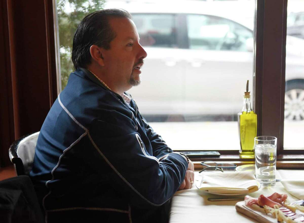 Michael Marchetti is the owner of the Columbus Park Trattoria at 205 Main St., in downtown Stamford, Conn. Marchetti has been frustrated with the slowness and complexity of the application process for the Small Business Administration’s Paycheck Protection Program.
