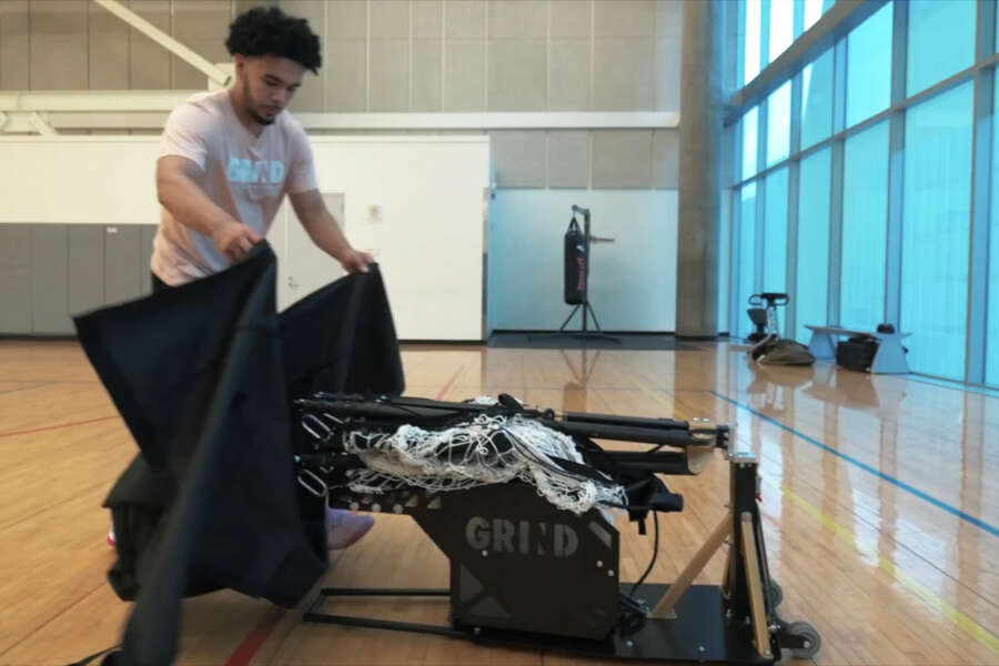 Solomon A former basketball player thinking big