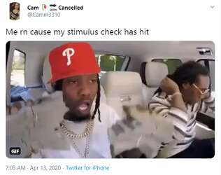 Texans React To Seeing Stimulus Check Deposited In Their Accounts