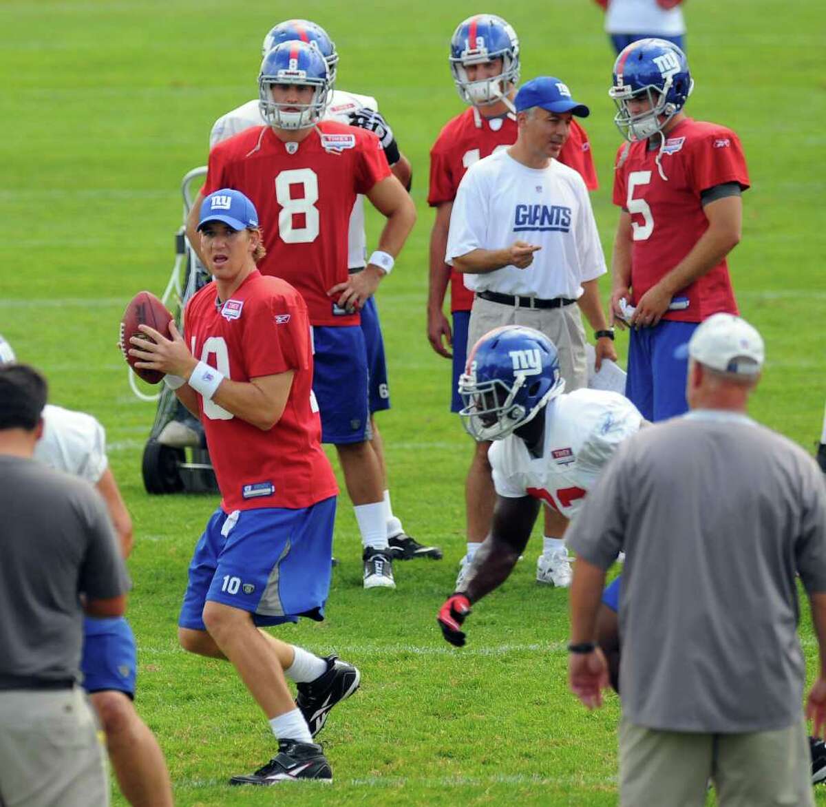 Giants Qbs Short On Experience