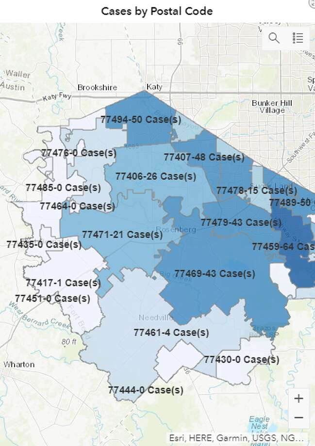 See Fort Bend County Coronavirus Cases By Zip Code And More