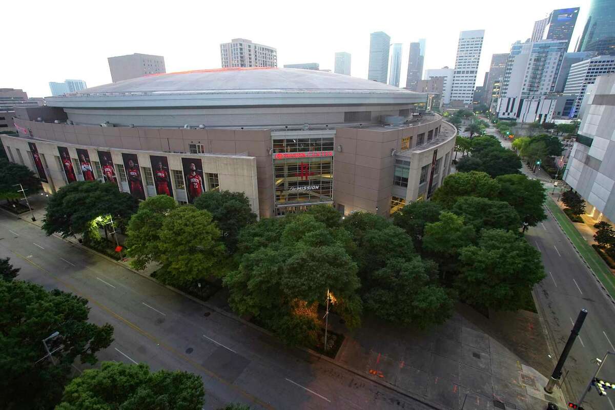 Toyota Center and George R. Brown convention center have been considered as possible spots for NBA’s return in a “campus” concept.