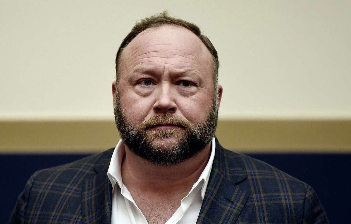 Infowars founder Alex Jones attends a hearing before the House Judiciary committee on Capitol Hill on December 11, 2018, in Washington, D.C. (Olivier Douliery/Abaca Press/TNS)