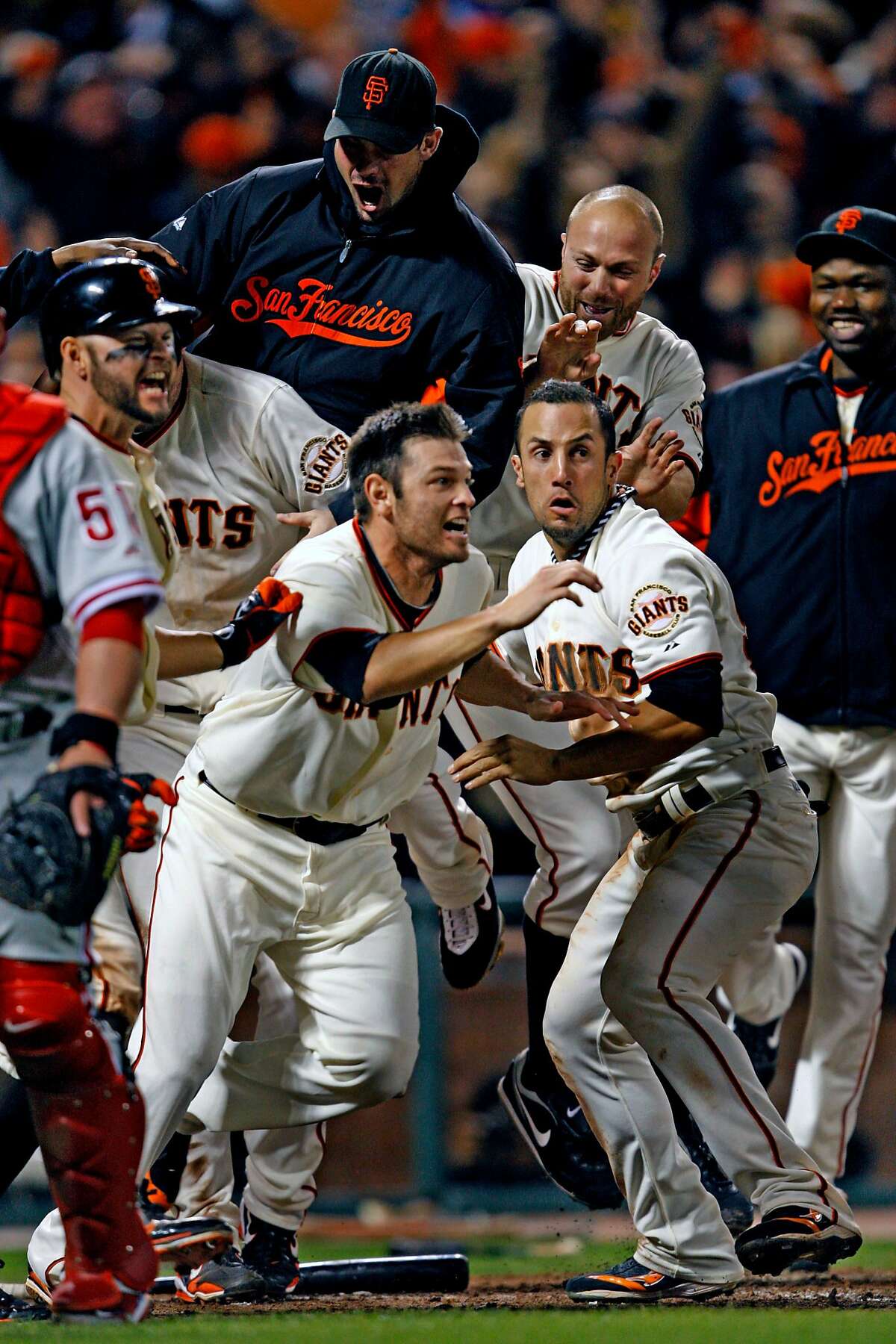 San Francisco Giants players, staff receive 2010 World Series