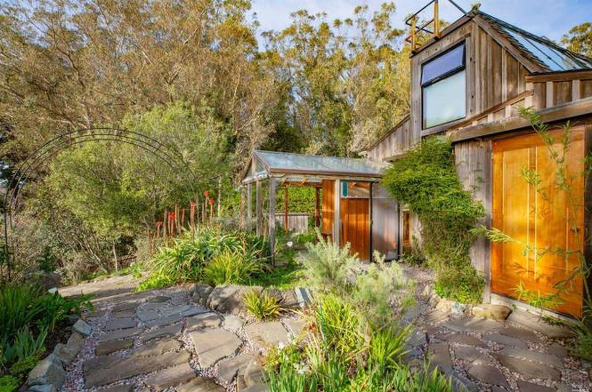 Handcrafted by boat builders and stone masons, this beachfront Bolinas