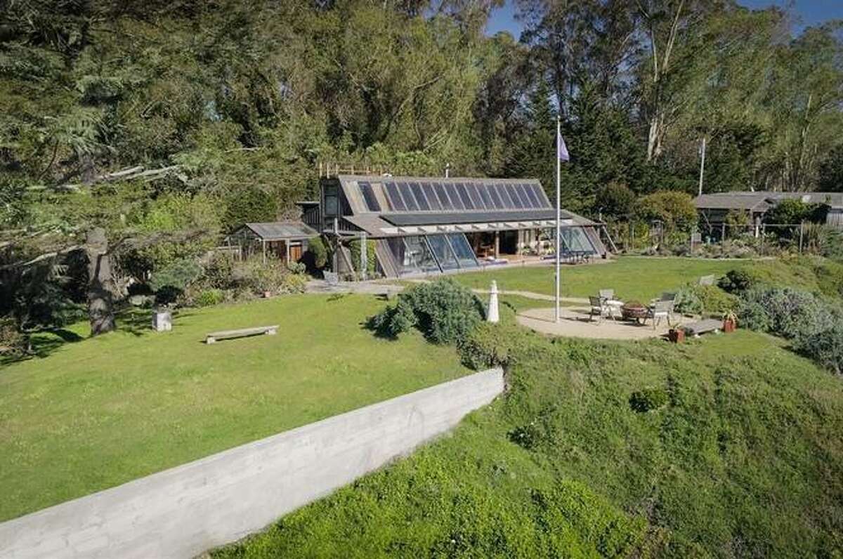 Handcrafted by boat builders and stone masons, this beachfront Bolinas