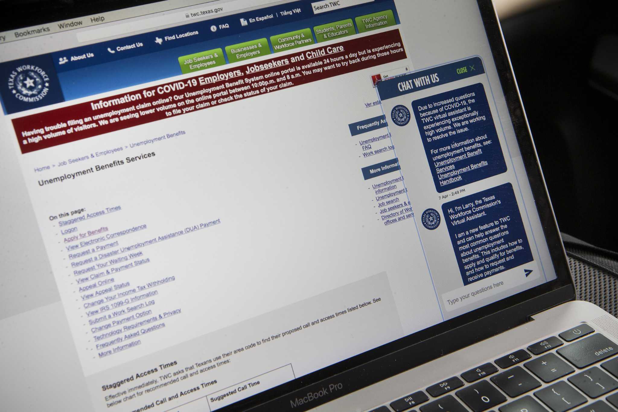 San Antonio's unemployment rate could peak at 27 percent because of