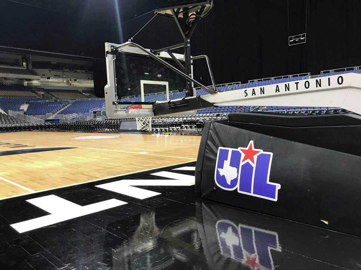 An empty Alamodome after the UIL boys basketball state tournament was suspended on Thursday, March 12, 2020 due to the spread of the coronavirus.