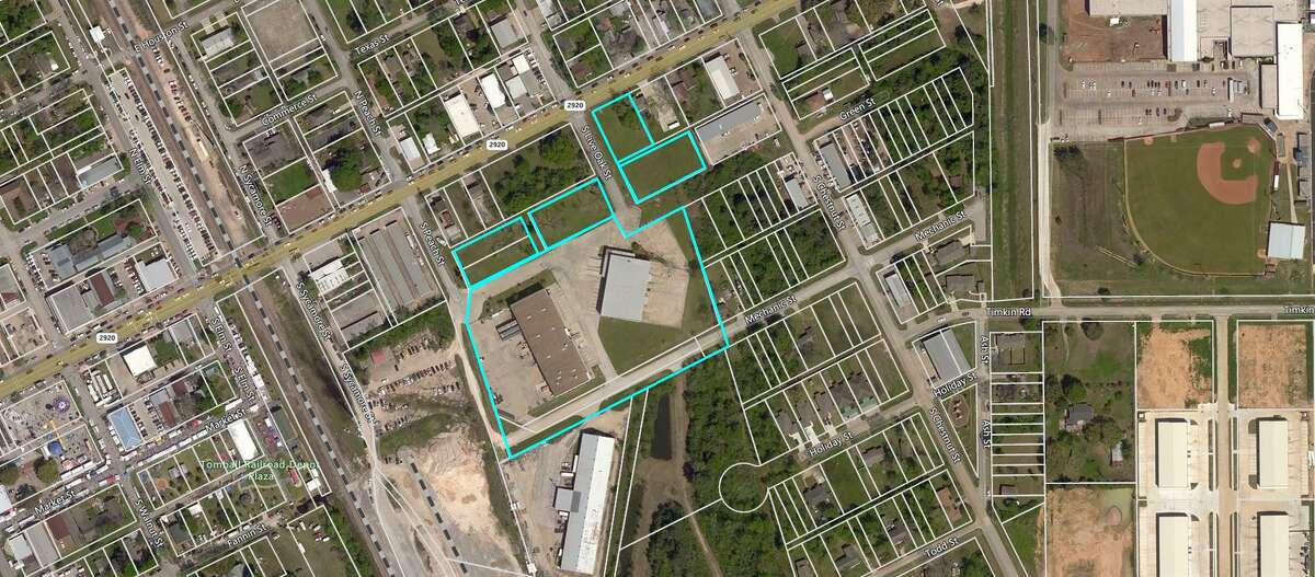 The Tomball Economic Development Corp. plans a mixed-use development on vacant land next to two industrial warehouses in the South Live Oak Industrial Park near downtown Tomball. The property is on South Live Oak, located directly off Main Street.