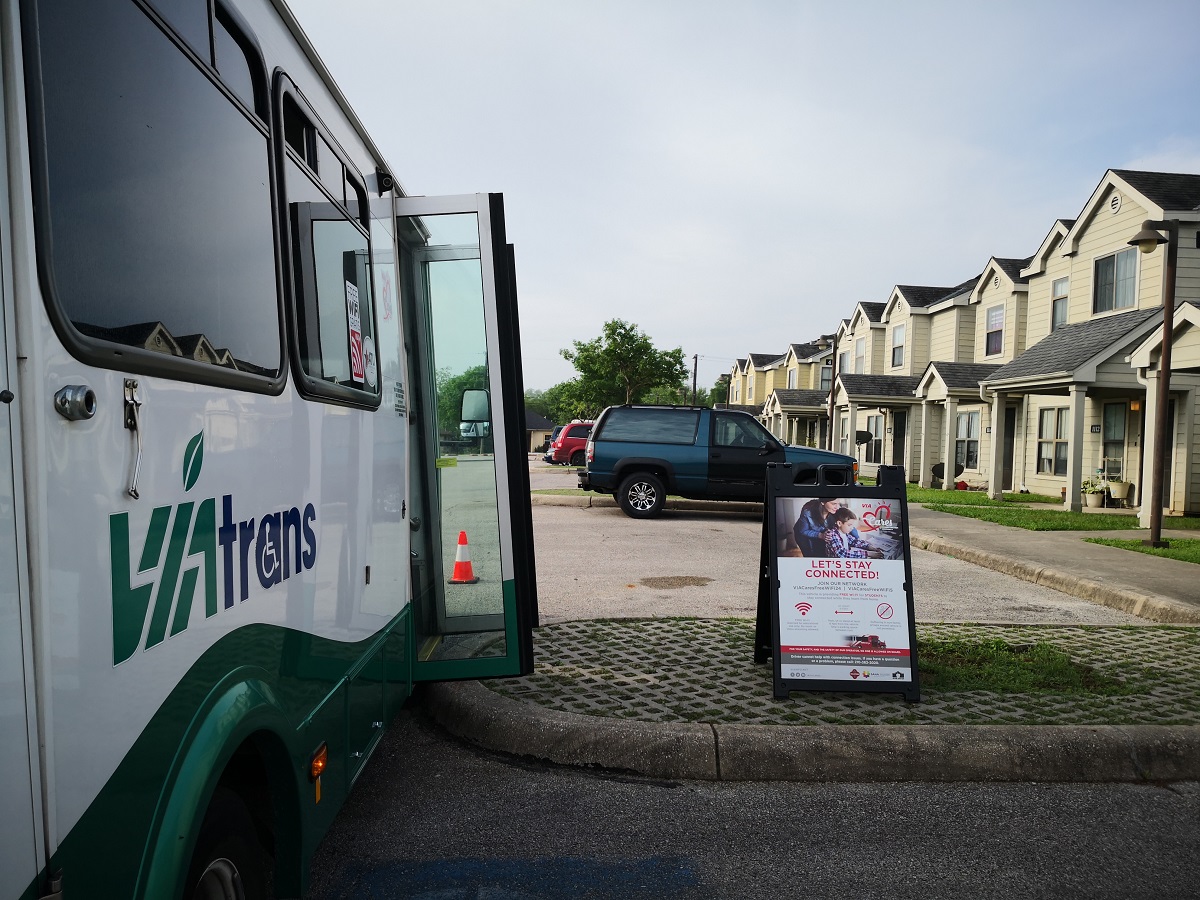 San Antonio school districts offer WiFi hotspots to students using