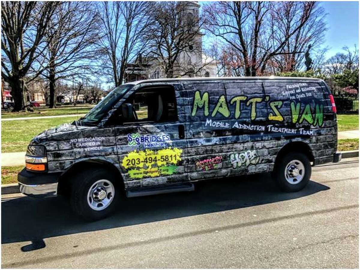 Bridges Healthcare's MATT's Van (Mobile Addiction Treatment Team) is celebrating one year of success in treating opioid use disorder. Due to COVID-19, MATT's Van currently is not on location in West Haven or Milford, but is still offering all its services via telehealth at 203-494-5811.