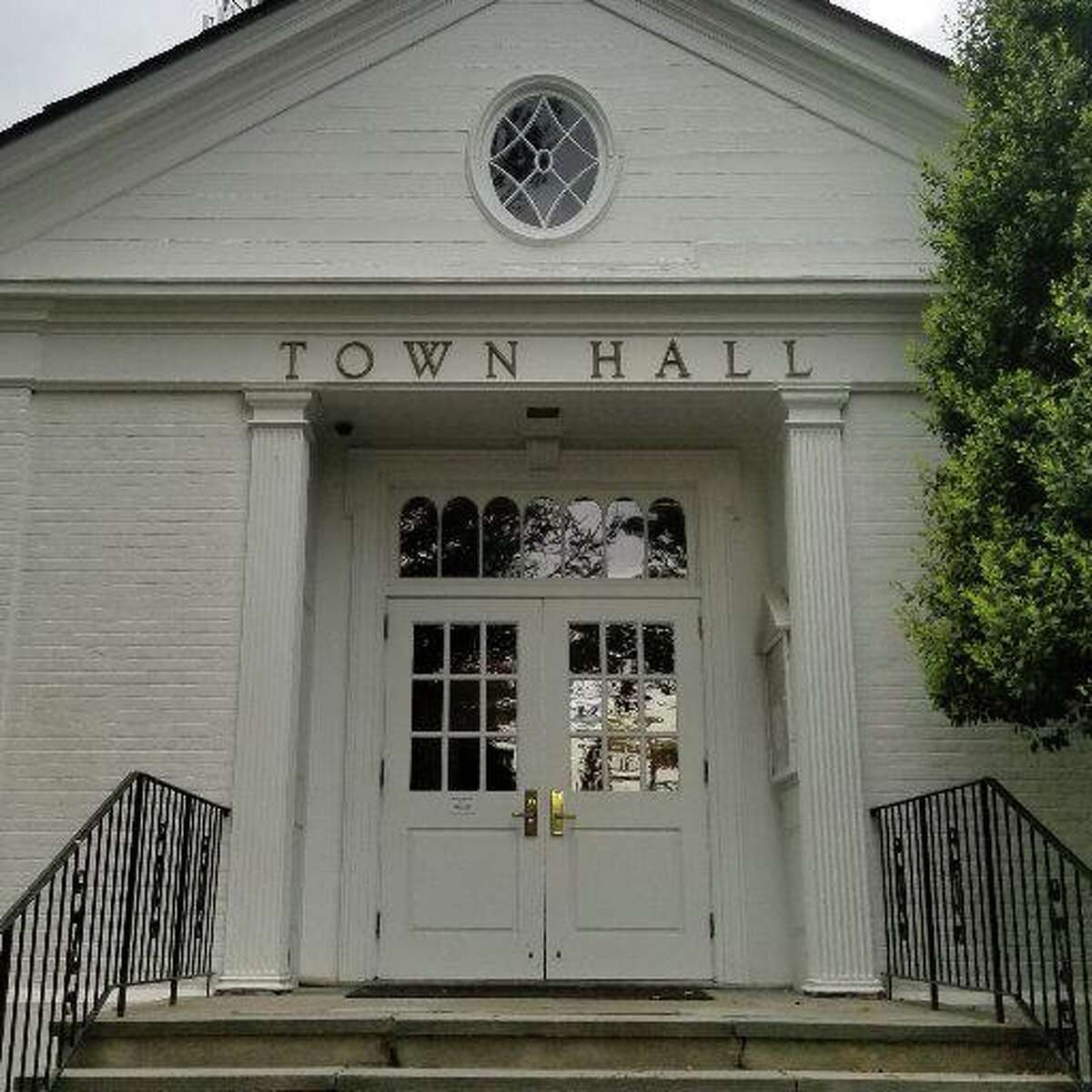Weston Town Hall at 56 Norfield Road in Weston.