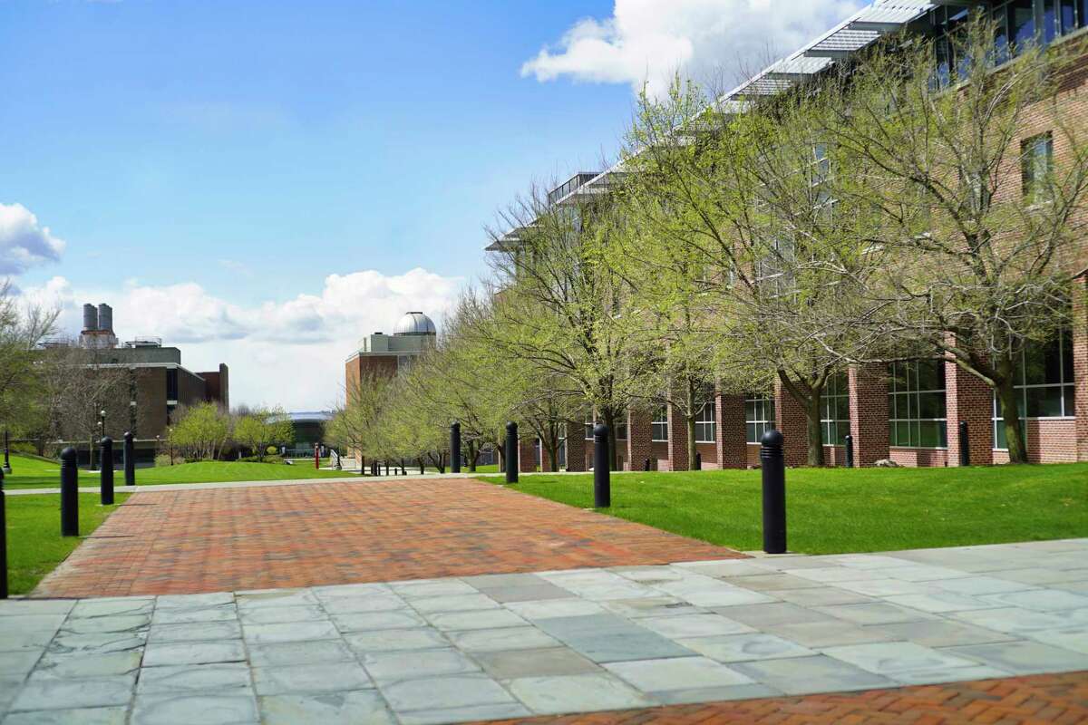 A view of the RPI campus on Thursday, April 16, 2020, in Troy, N.Y. (Paul Buckowski/Times Union)