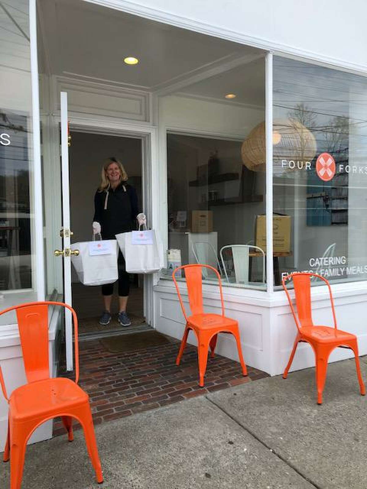 Megan Ruppenstein of Four Forks provided 400 meals in the third week of Corbin Cares to non-profit organizations for food rescue.