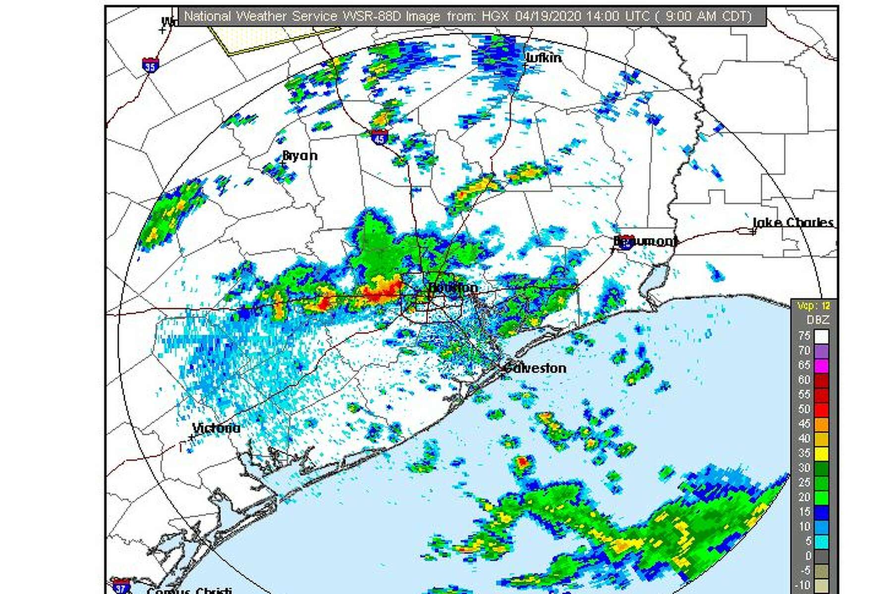 Tornado Watch Extended To 10 P M Sunday For Houston