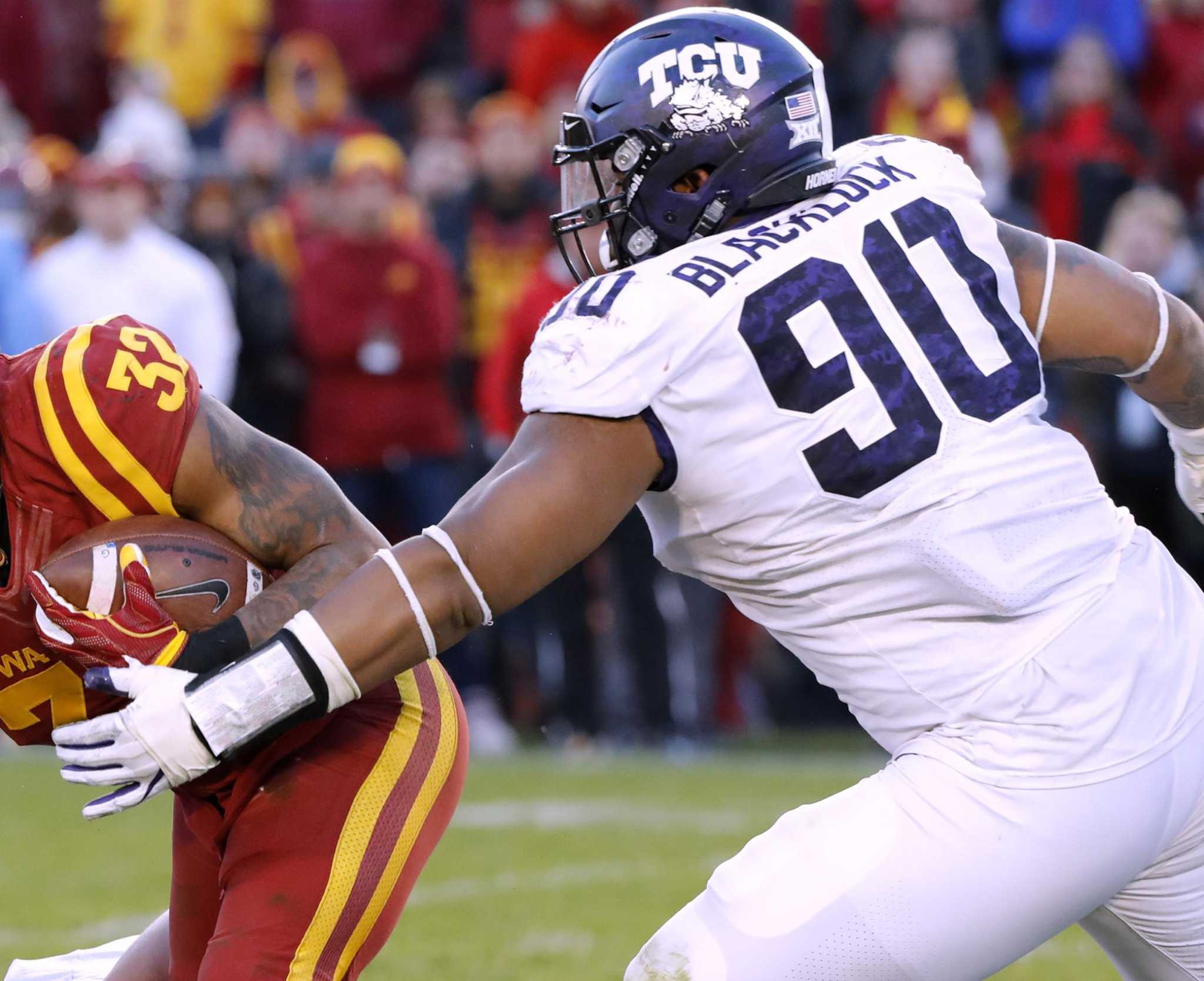 Tcu S Ross Blacklock Eager To Get Hold Of An Nfl Job