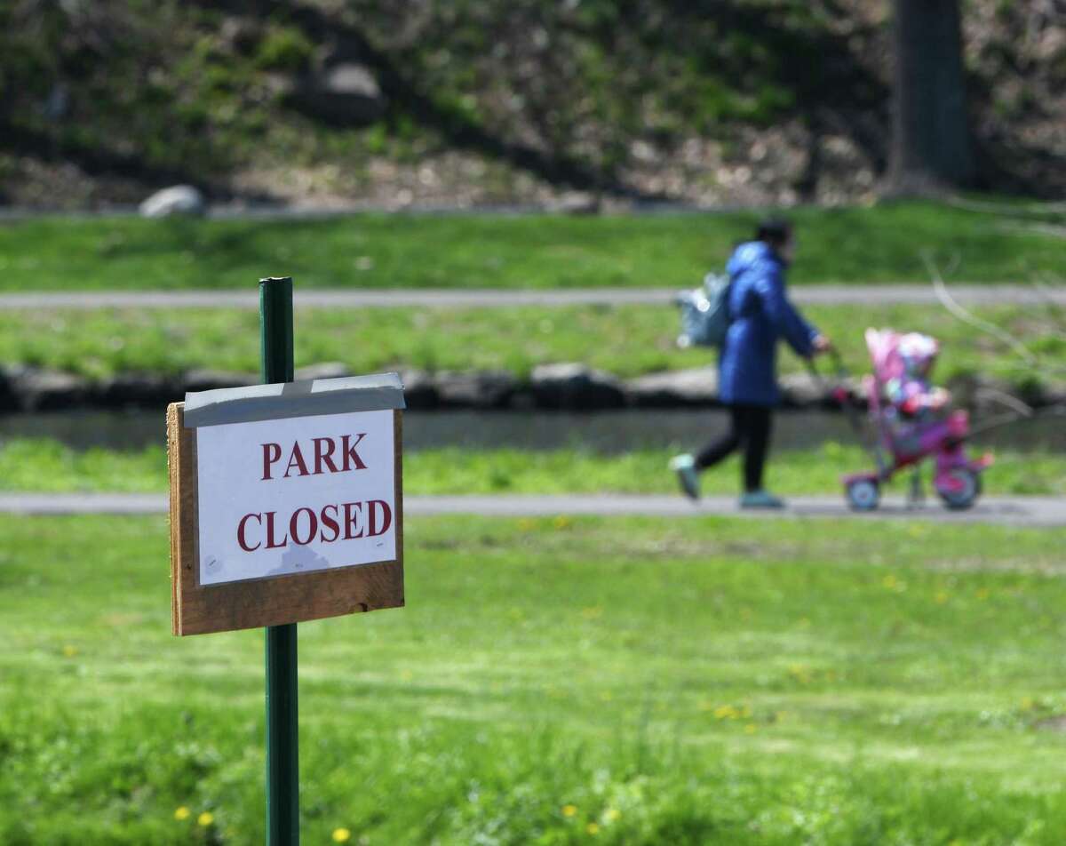 Binney Park will allow people to walk through as long as they do not congregate. Playgrounds and playing fields, as well as beaches, will continue to be closed.