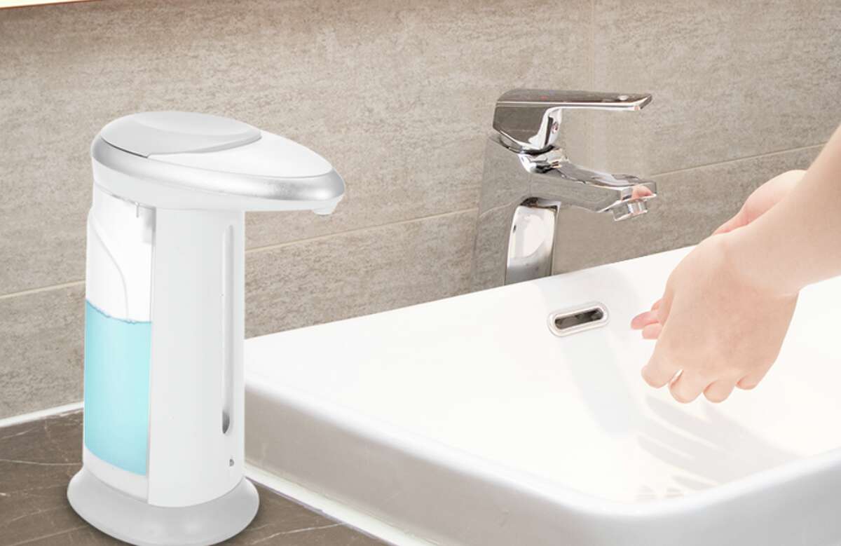 Motion hand soap clearance dispenser