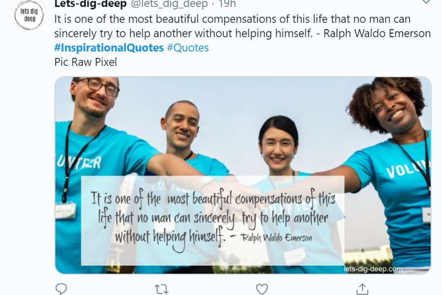 Twitter followers share inspirational quotes to encourage you during COVID-19 - HoustonChronicle.com