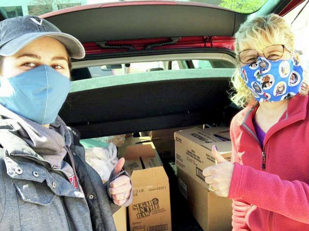 Vox Church has two teams of volunteers helping out the homebound during the coronavirus pandemic. As of Friday afternoon, more than 80 deliveries were made.
