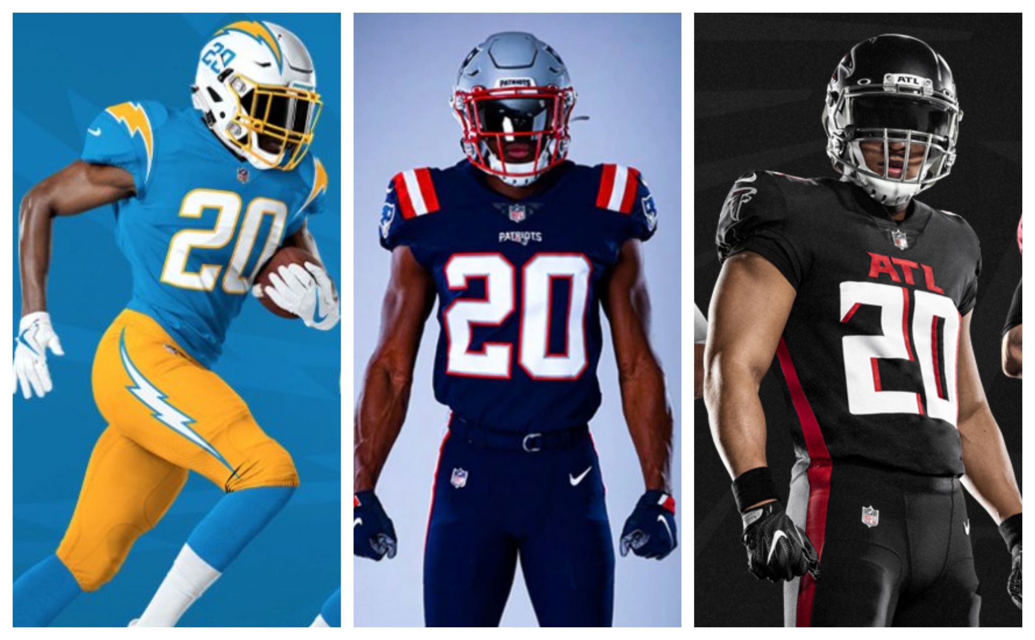 Ranking the NFL's new uniforms for 2020 season