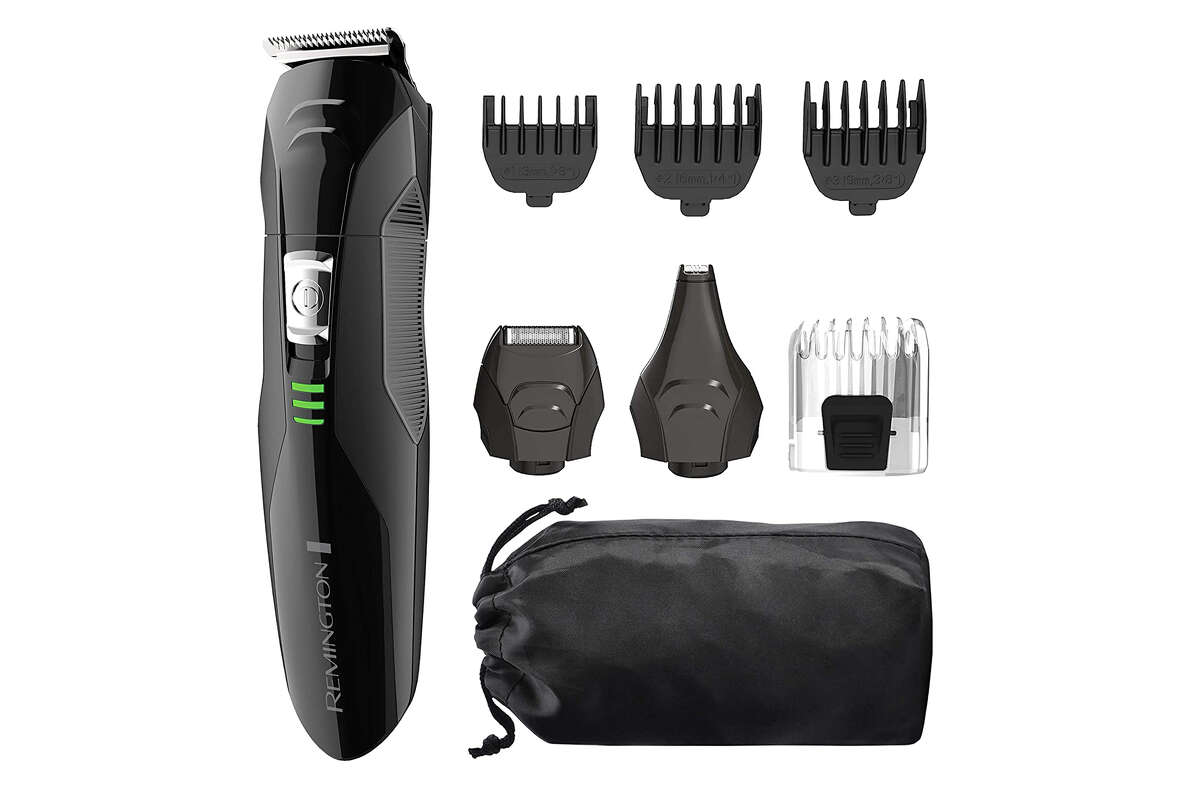 Remington PG6025 All-in-1 Lithium Powered Grooming Kit, $20.99This trimmer has all the stuff you need to bring your facial hair into a kempt coiffe: A full trimmer; nose, ear and detail trimmer; detail shaver; an eight-length clipper comb; and three snap-on beard and stubble combs. And if that's not enough, for $31.99, you can get all that, plus body hair add ons.