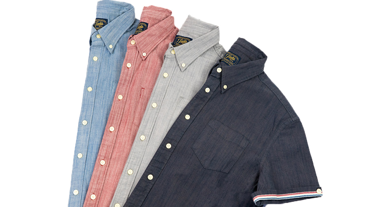 stretch chambray shirt