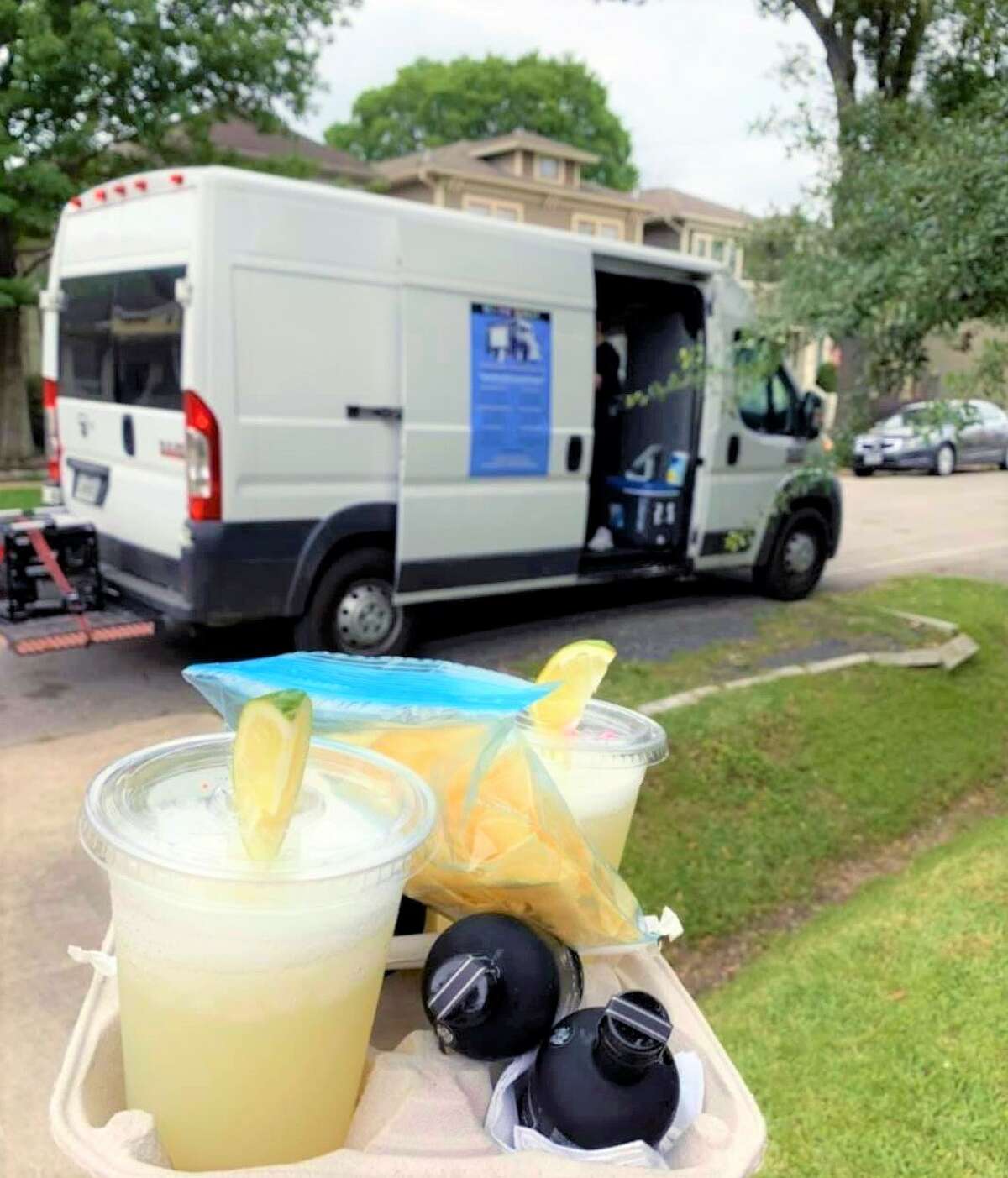 Frozen cocktail truck from downtown's Bovine and Barley hits the road