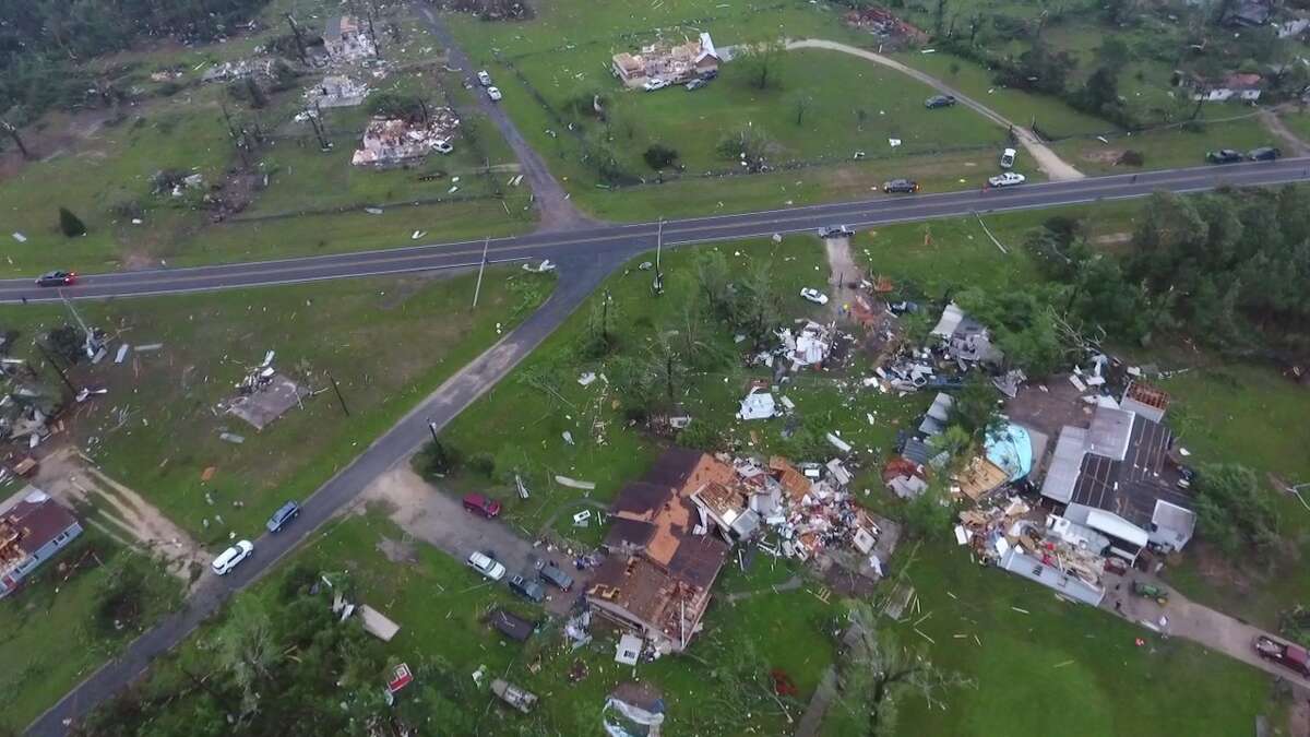 Tornado rips through East Texas city of Onalaska, killing 3 and injuring dozens