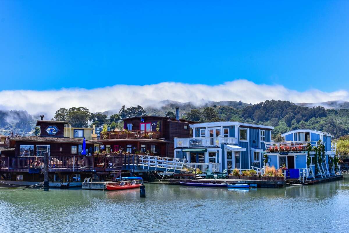 'Being in a houseboat is better' Shelterinplace, Sausalito houseboat