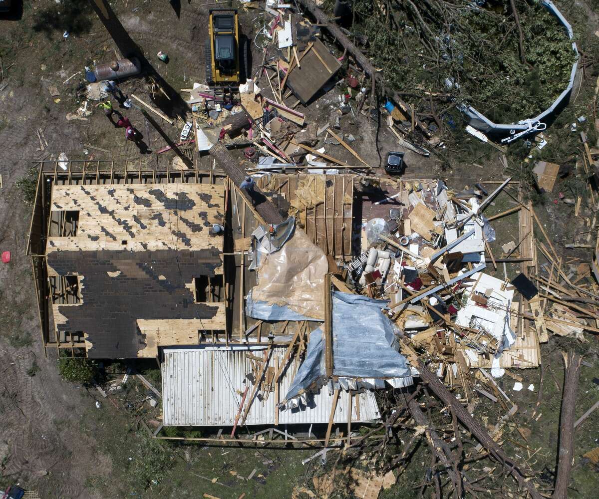 'It was horrific' Tornado devastates small Texas town of Onalaska