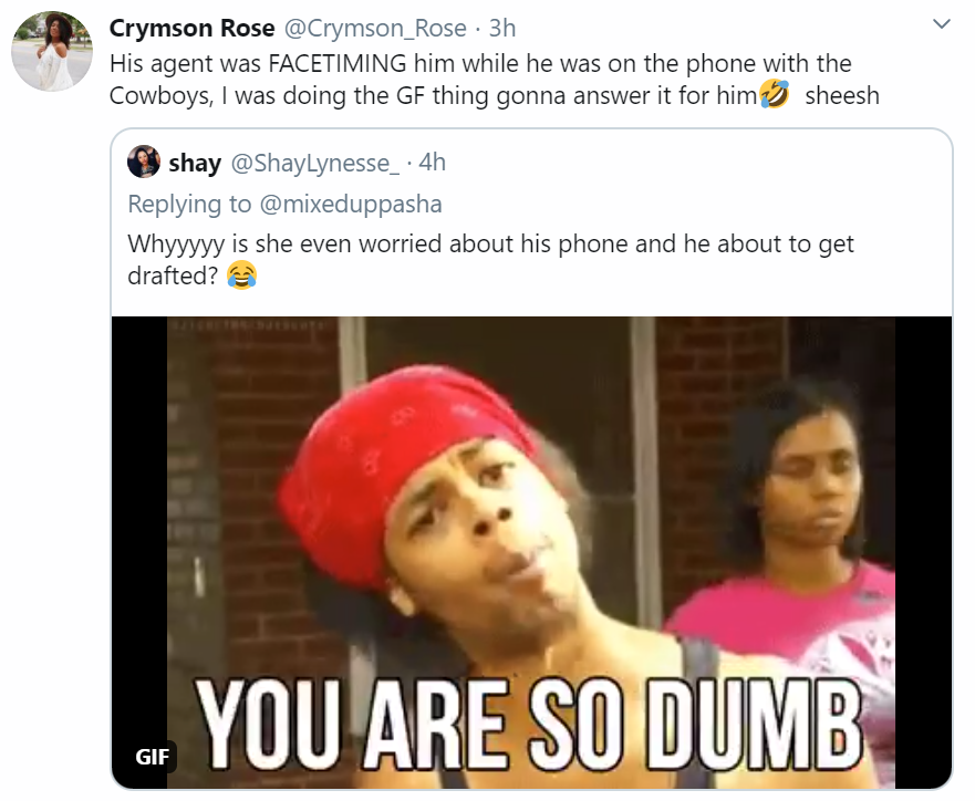 CeeDee Lamb's Visibly Angry Girlfriend Tried To Check His Phone