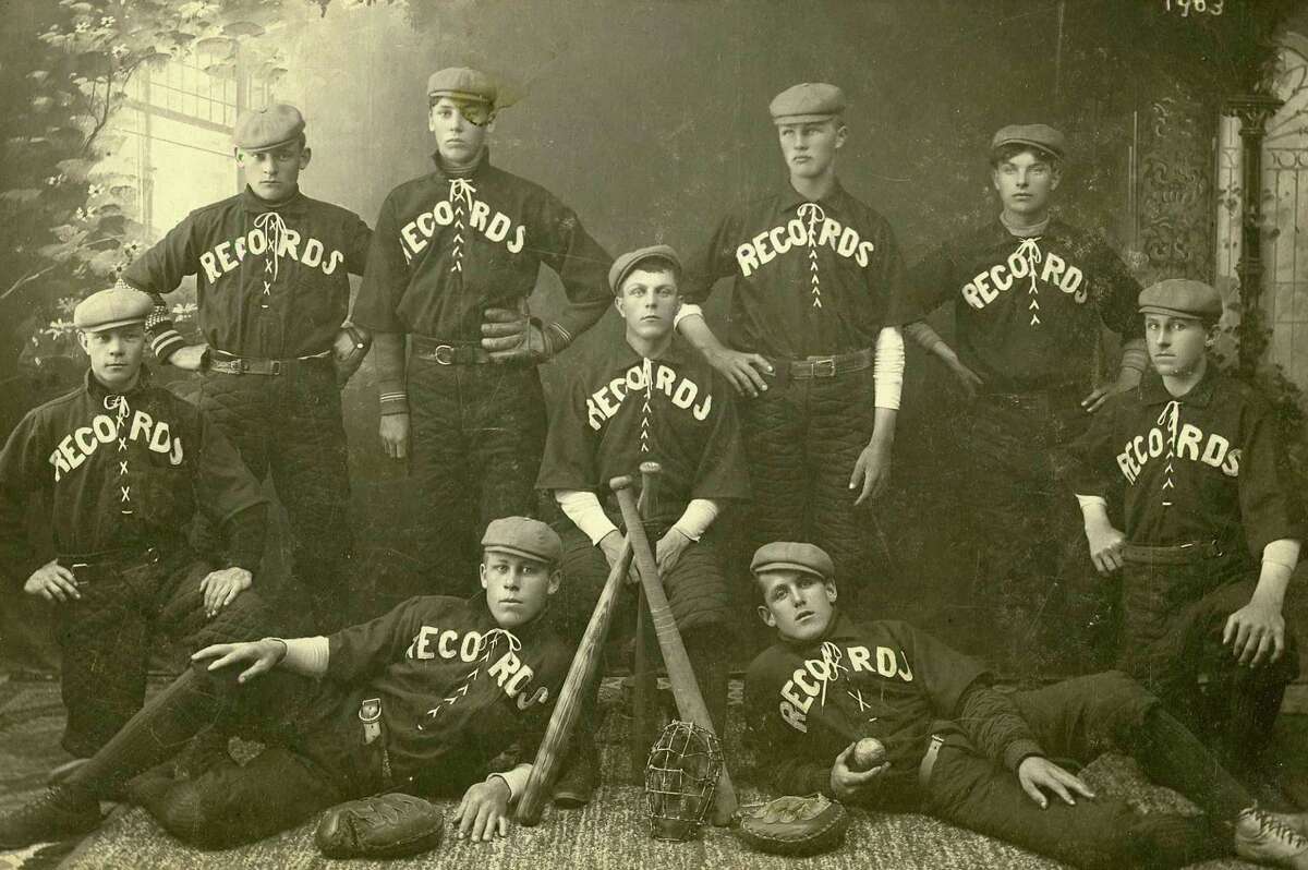 One of Manistee's earliest baseball teams was the Records who played in the very early 1900s.