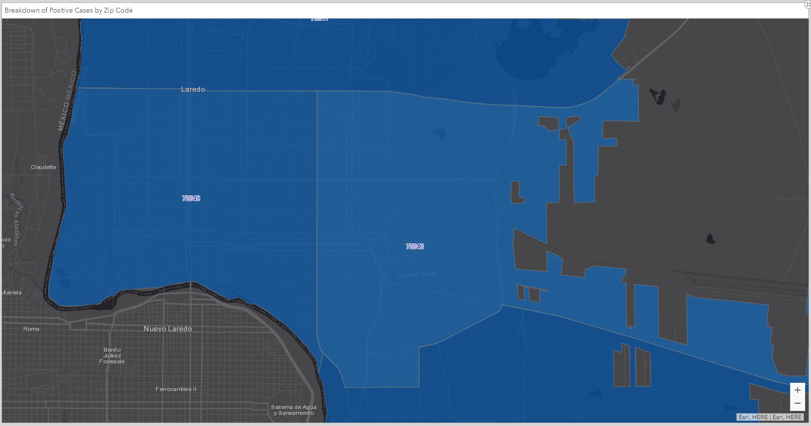 These Laredo ZIP codes have the most confirmed cases of COVID19 so far