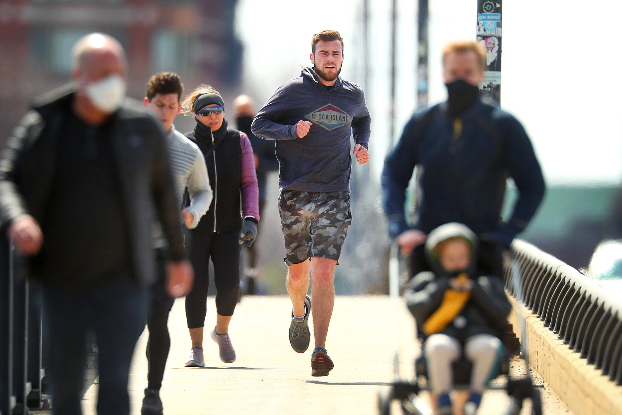 Should you wear a face covering while running?