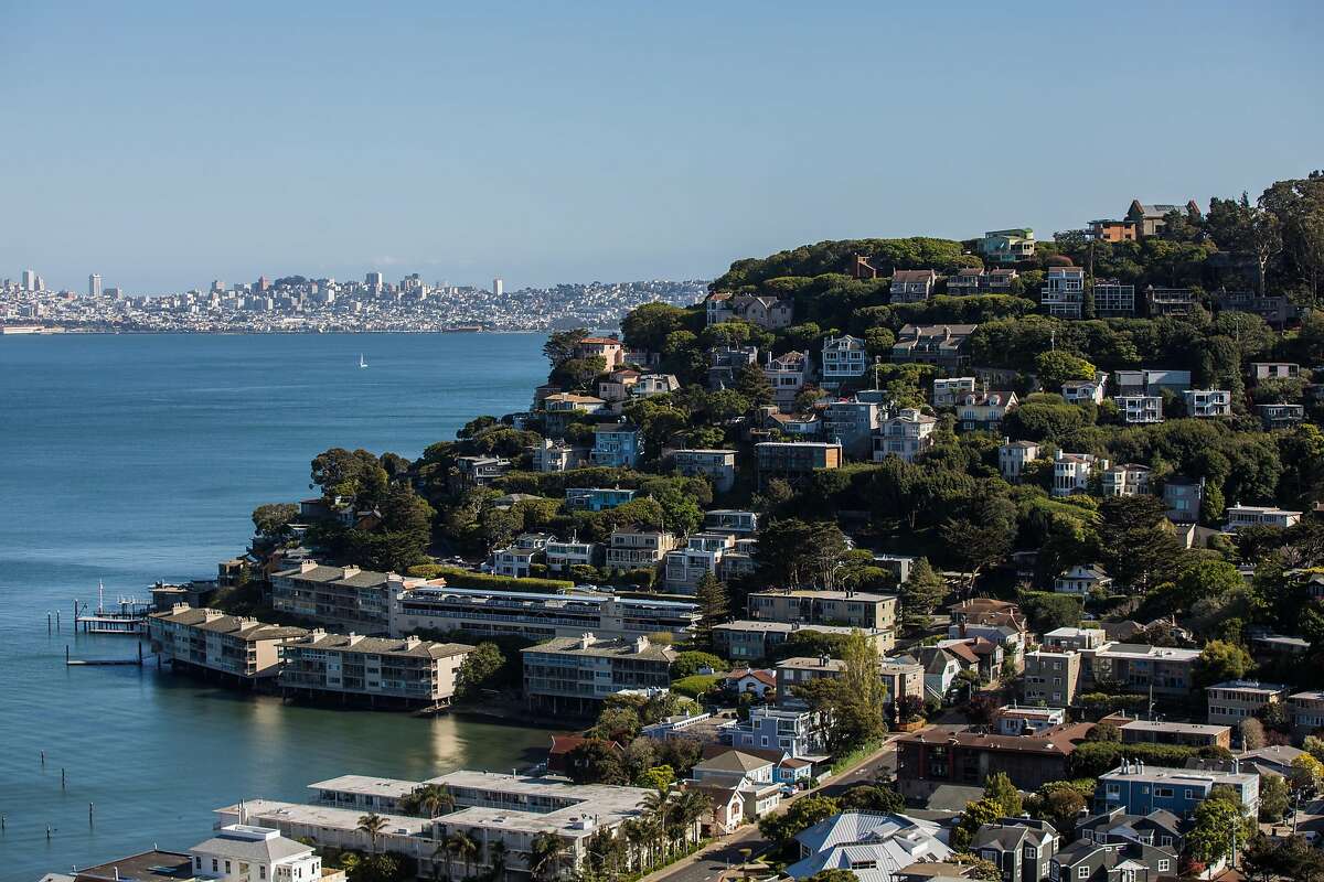 A view of Sausalito, California on Tuesday, March 31, 2020.