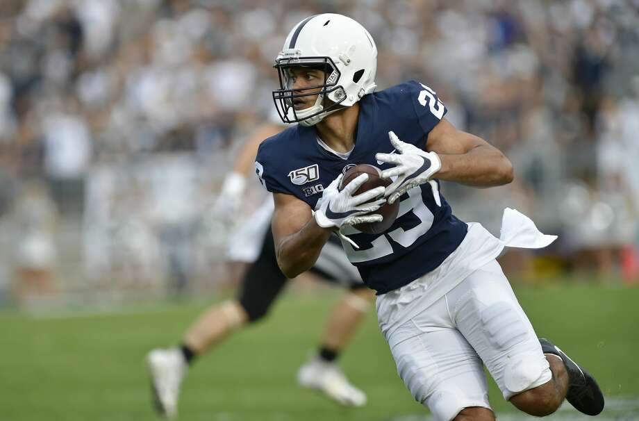 UNIVERSITY PARK, PA - AUGUST 31: Penn State CB John Reid (29) returns an interception during the Idaho Vandals versus the Penn State Nittany Lions August 31, 2019 at Beaver Stadium in University Park, PA. (Photo by Randy Litzinger/Icon Sportswire via Getty Images) Photo: Icon Sportswire/Icon Sportswire Via Getty Images / Randy Litzinger