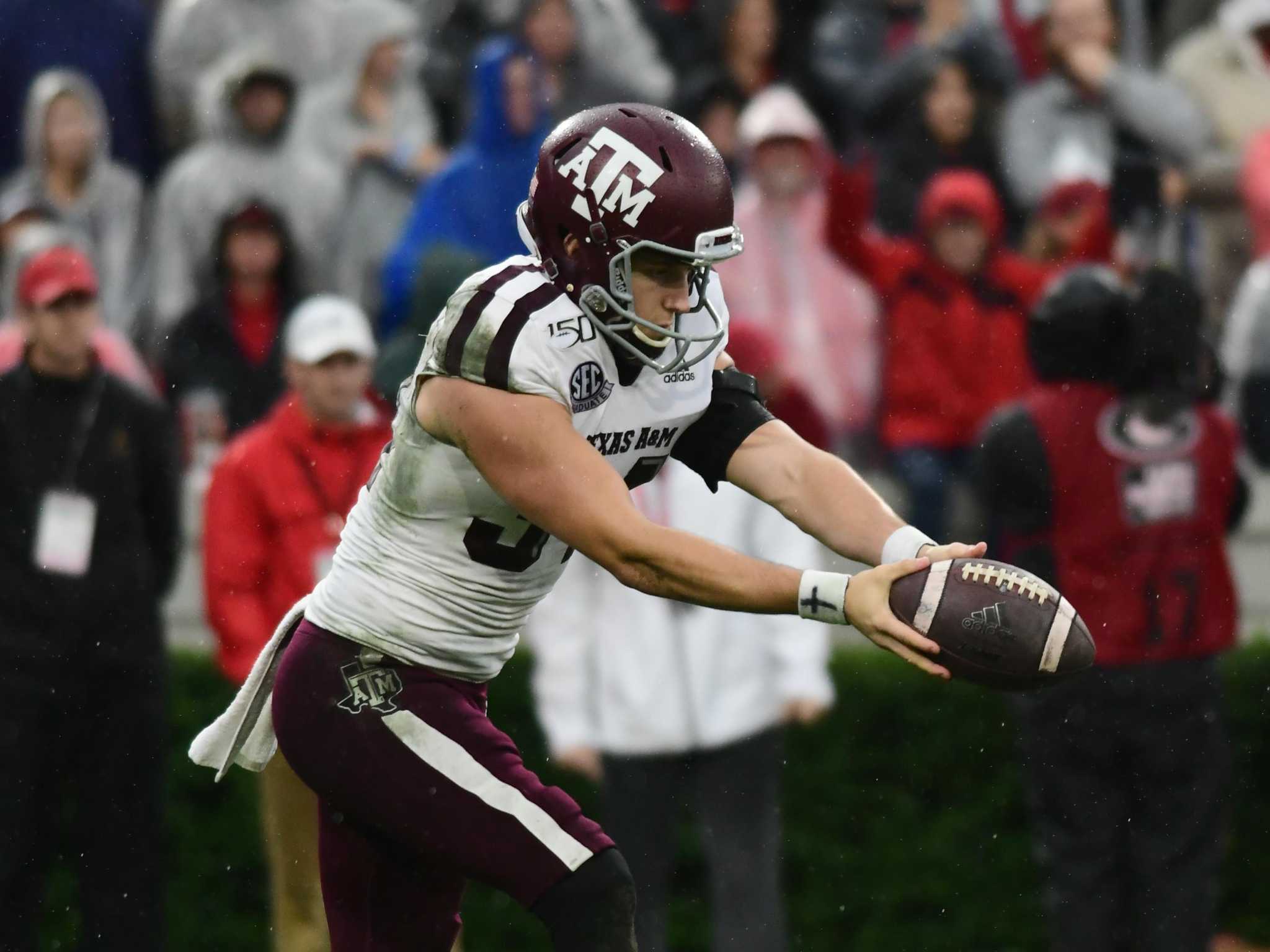 Competing for NFL job for 1st time, punter Braden Mann joins