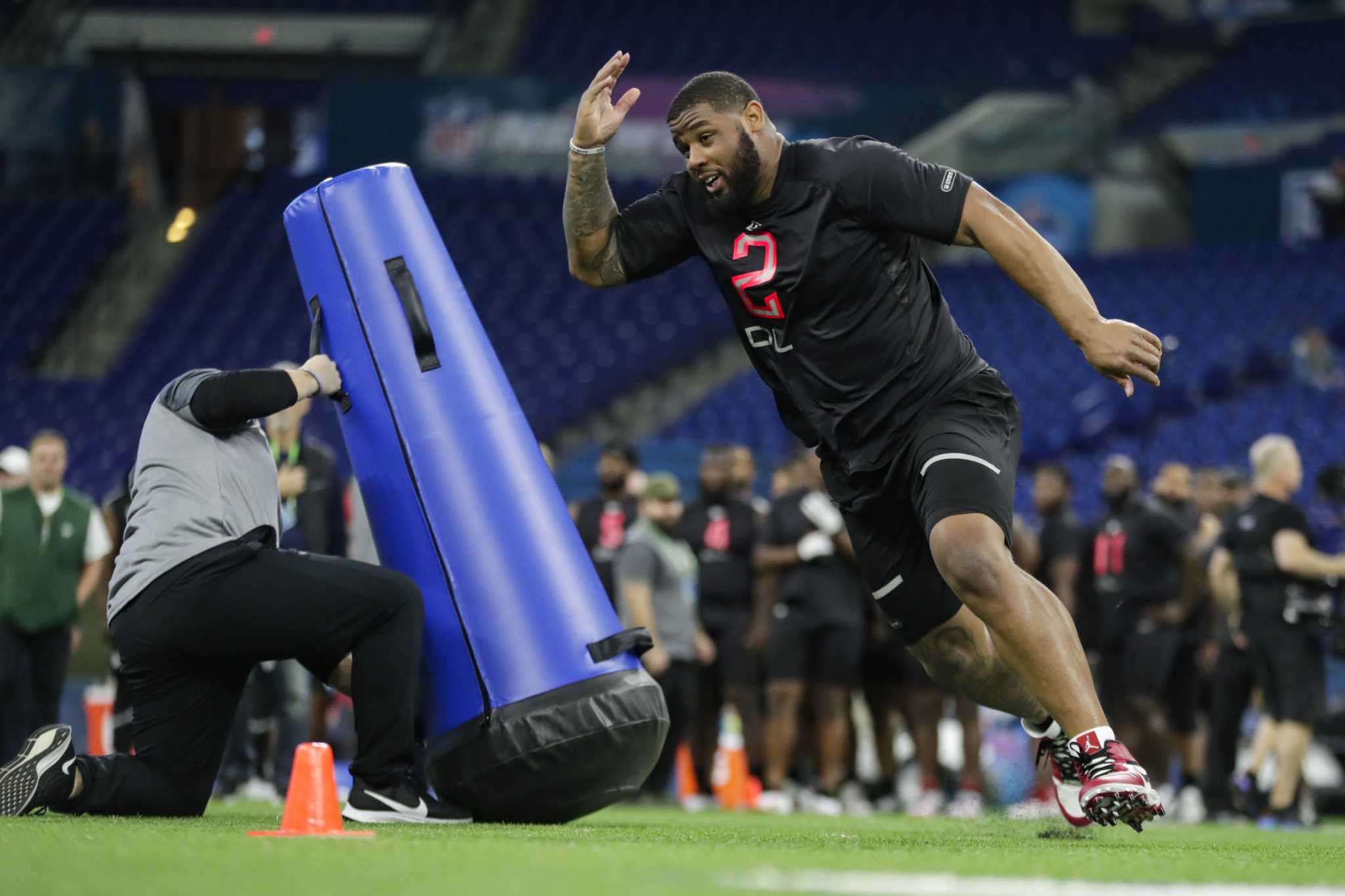 Bills to spend more time with defensive line prospects Ross Blacklock,  Jonathan Greenard