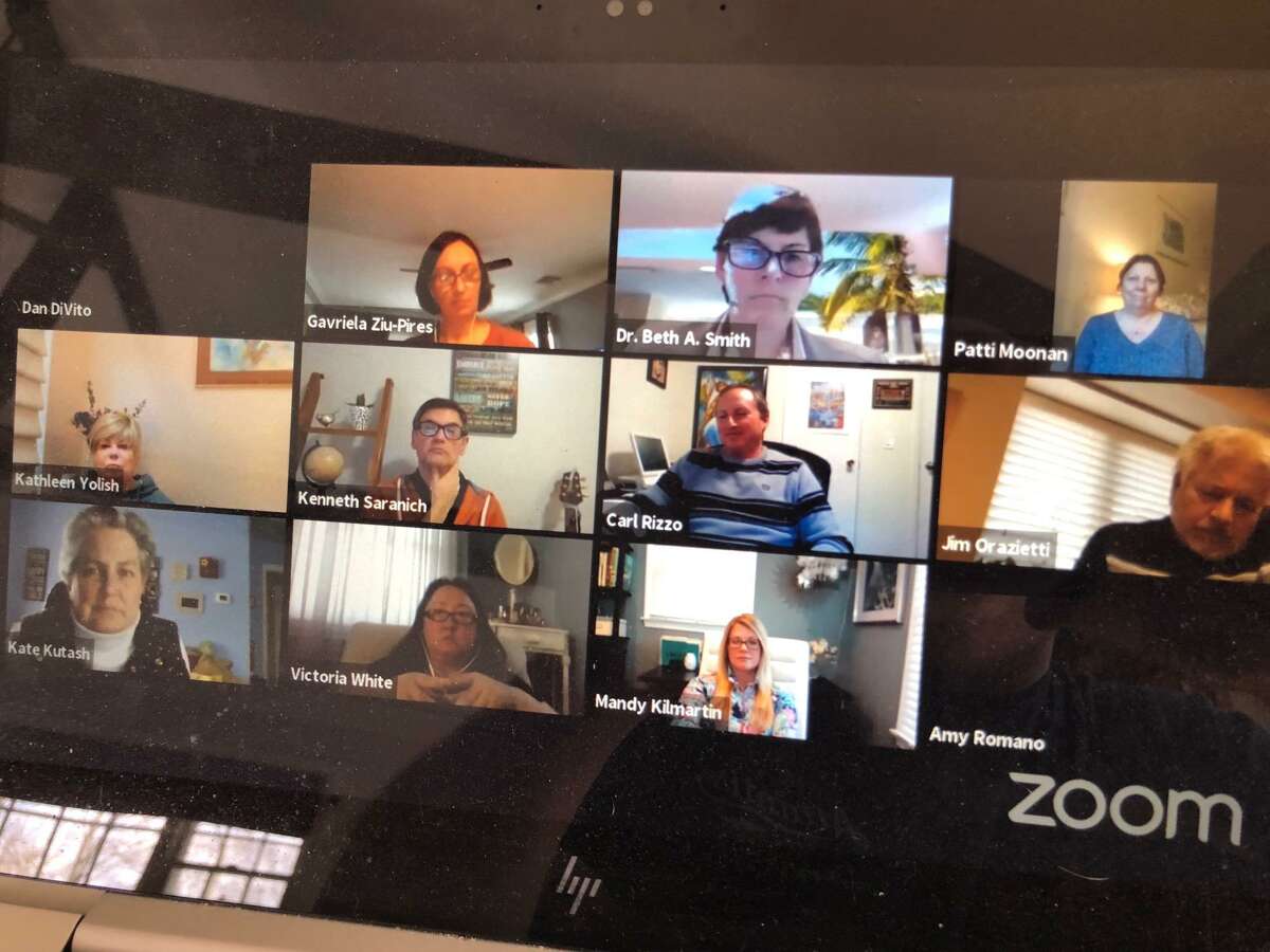 The Board of Education's Teaching and Learning Committee meeting last week.