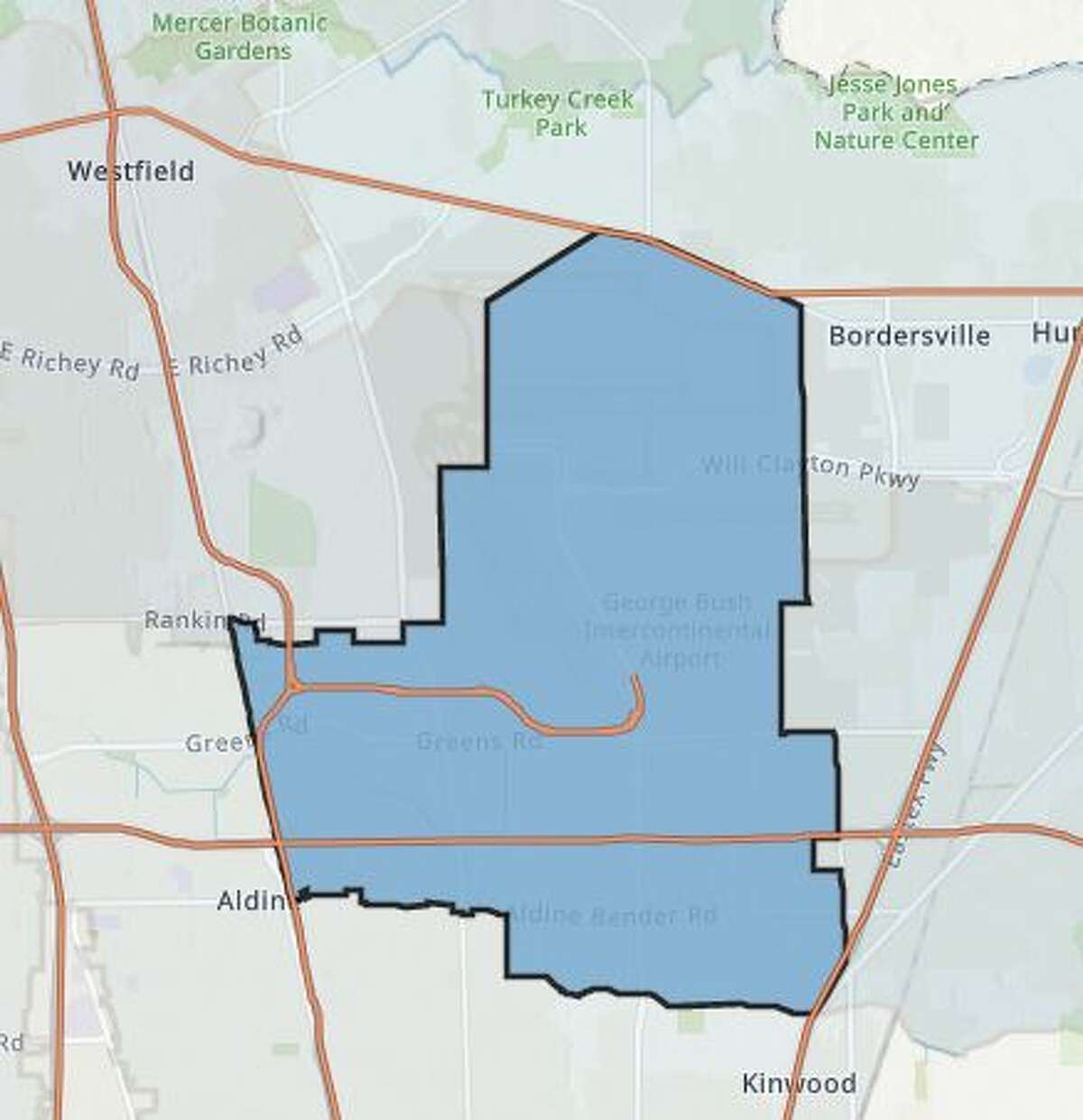Data Harris County ZIP codes with the least confirmed cases of COVID