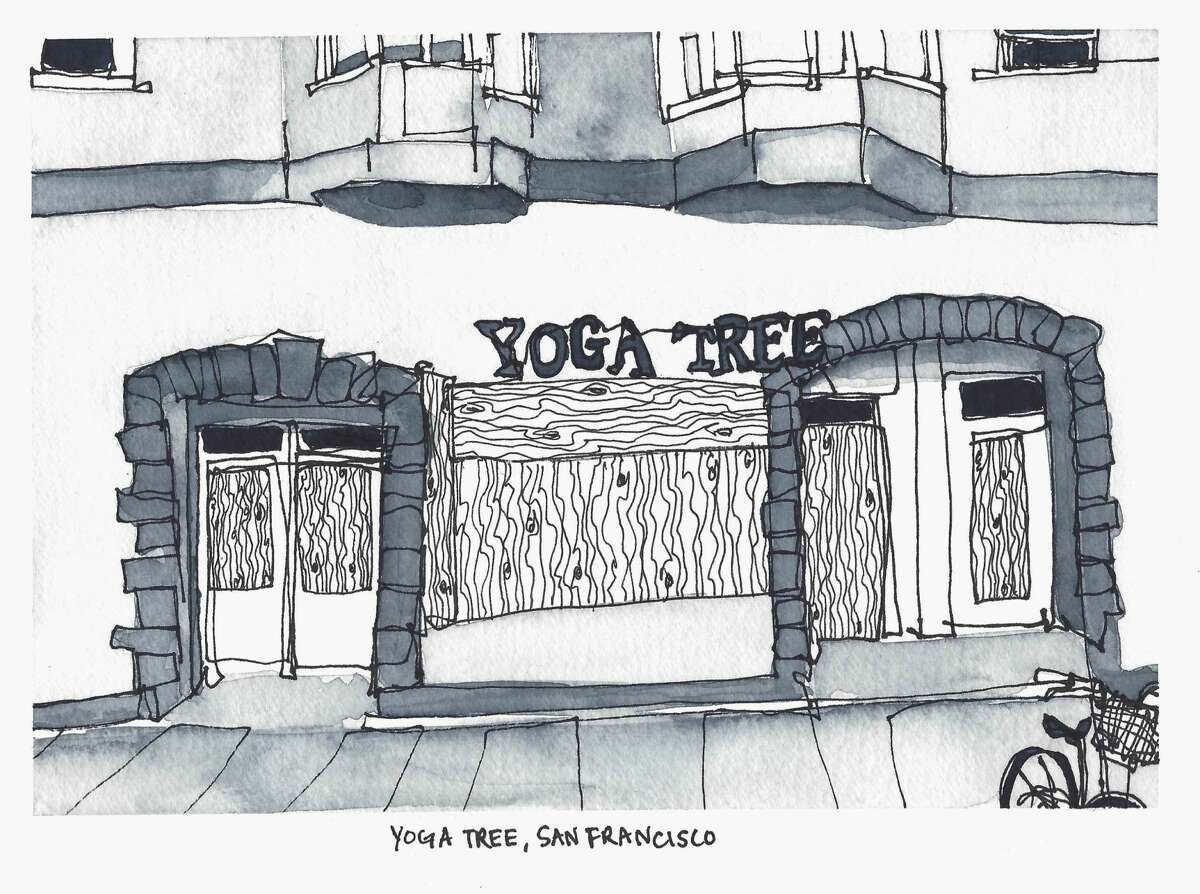 Yoga Tree on Valencia Street"The inspiration came from walking down the street from my apartment in the Mission district and witnessing the incredible amount of business closures, back to back to back. It was so profound to me to see dozens of small businesses boarded and locked up due to COVID-19 and I really felt compelled to capture the moment." Shada said.