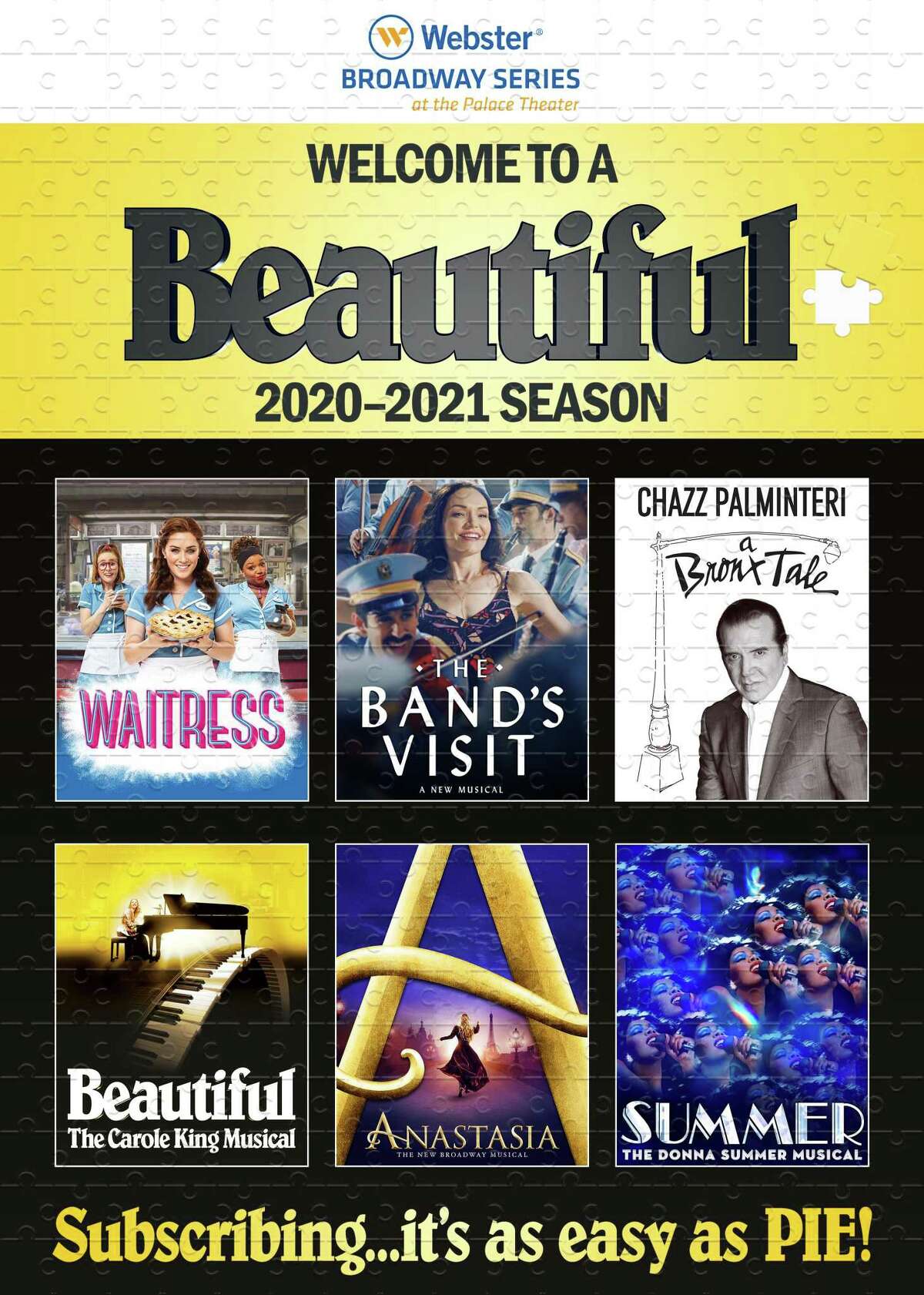 The Palace Theater in Waterbury has announced its 2020-21 Webster Broadway performance schedule.