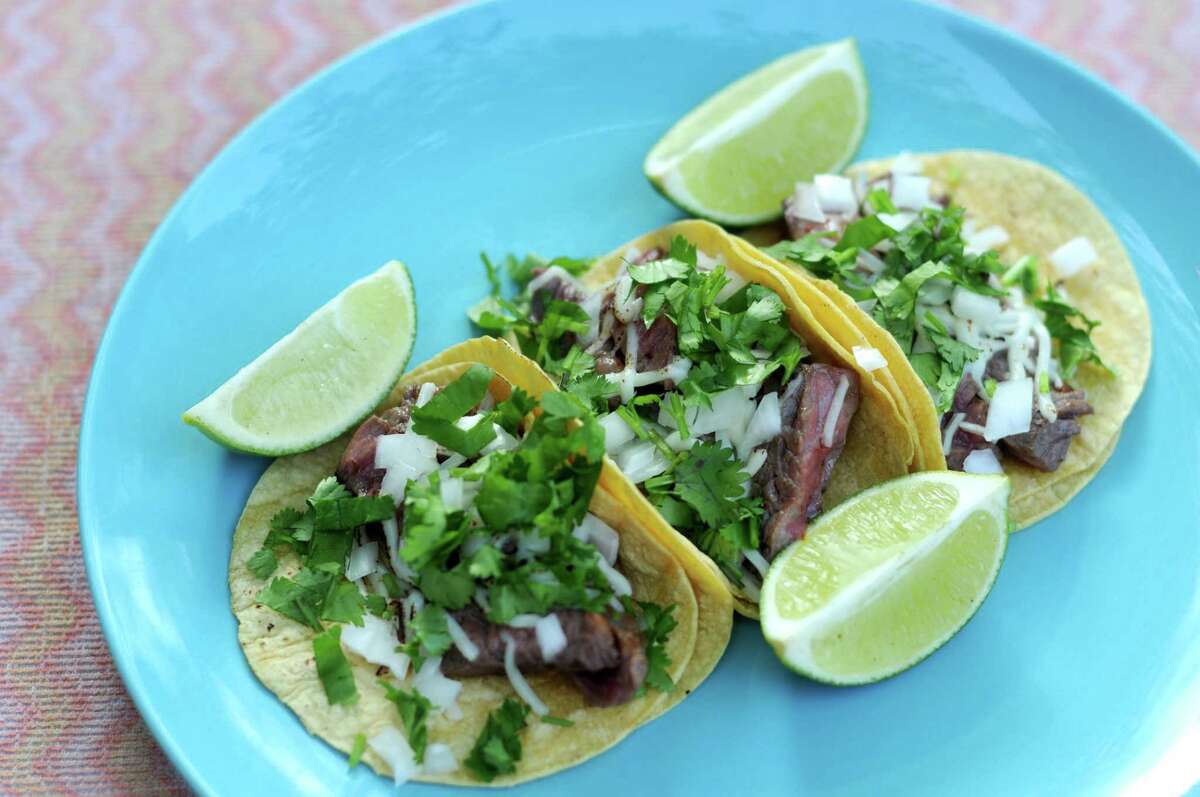 Recipe Chipotle and LimeMarinated Skirt Steak Street Tacos