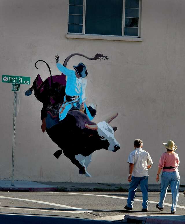 Alturas is the county seat of Modoc County, complete with Western murals on some downtown corners. The county plans to be the first in the state to drop shelter-in-place orders.