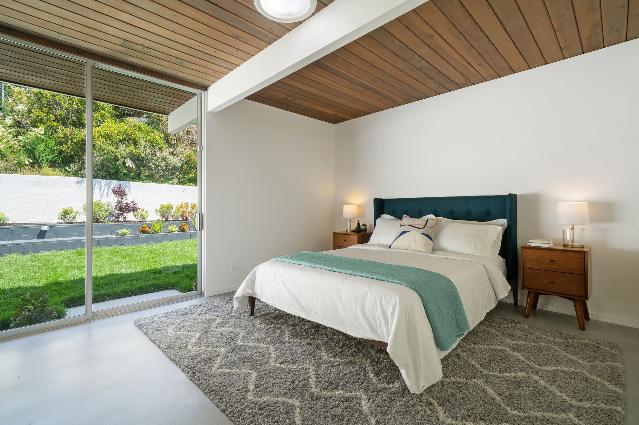 There are four bedrooms and two full baths on a single level with 2,421 square feet of living space.