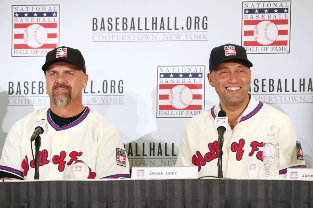 At his Hall of Fame Introductory Press Conference, Derek Jeter