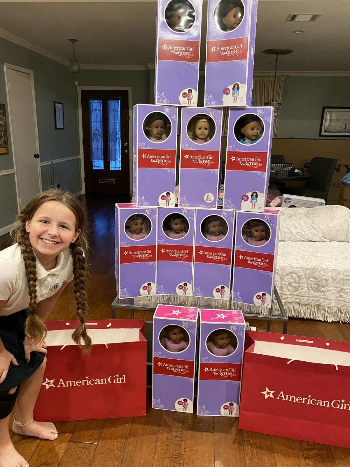 11yearold Houstonian making an impact across the world with her